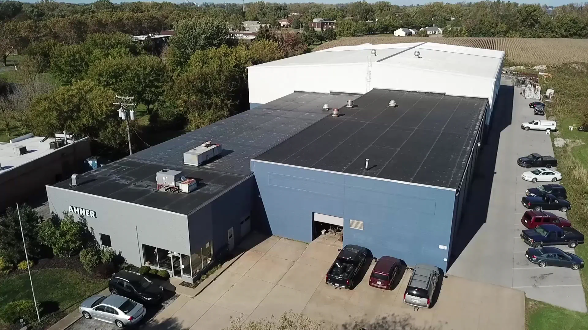 Ahner Industrial fabrication facility in Sandusky, Ohio