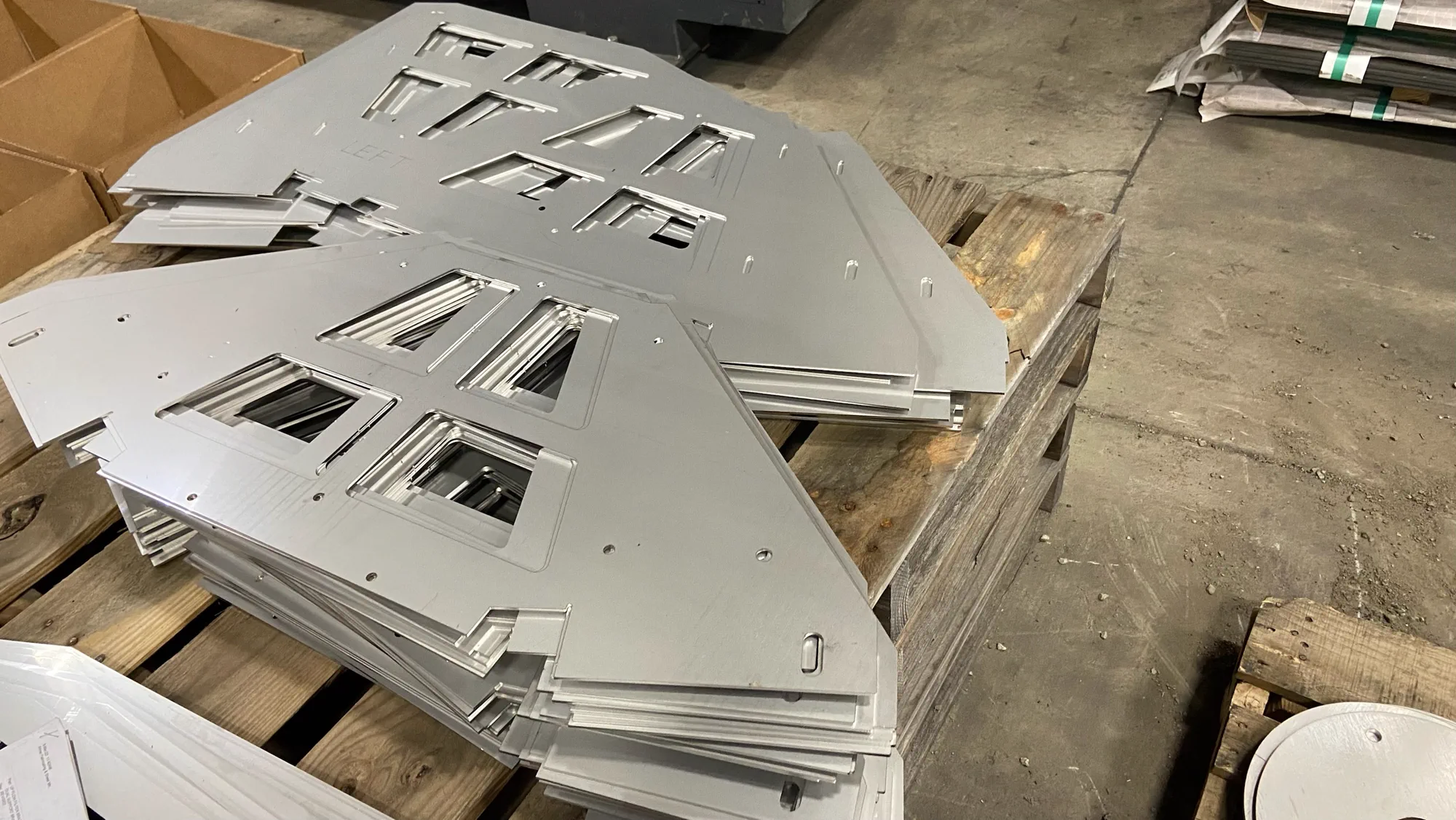 Short-run precision sheet metal parts manufactured by Ahner Industrial